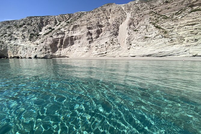 Milos and Polyaigos Full Day Cruise with Meals and Snorkelling - Kleftiko: caves, pirate stories, and two hours in the water