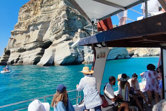 Milos Half-day Tour to Kleftiko - The boat ride along Milos’ south coast