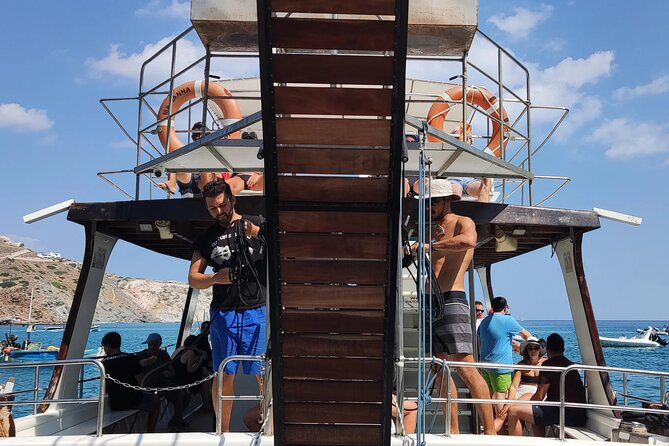 Milos Half-day Tour to Kleftiko - Gerakas Beach and the second swim