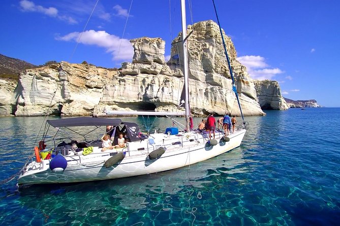 Milos Sailing Tour with snorkeling and lunch - Key points at a glance