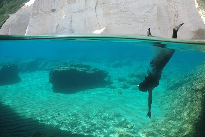 Milos Small-Group Full-Day Cruise with Snorkelling and Lunch - Kleftiko: the main event