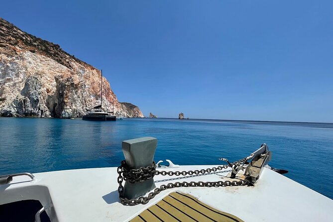 Morning Group Sea Experience to Polyaigos - Blue Waters: the brightest swim stop