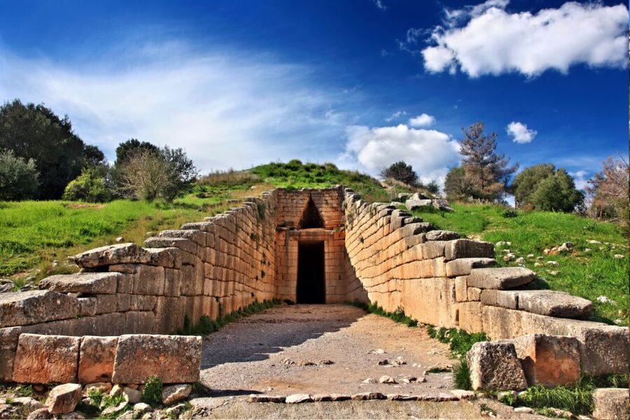 Mycenae Archaeological Site Ticket & optional SG audio tours - The royal tombs and the age of Golden Mycenae