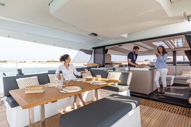 Mykonos: Brand-New Catamaran Cruise with Meal, Drinks & Transport - Passing Delos Without a Shore Excursion