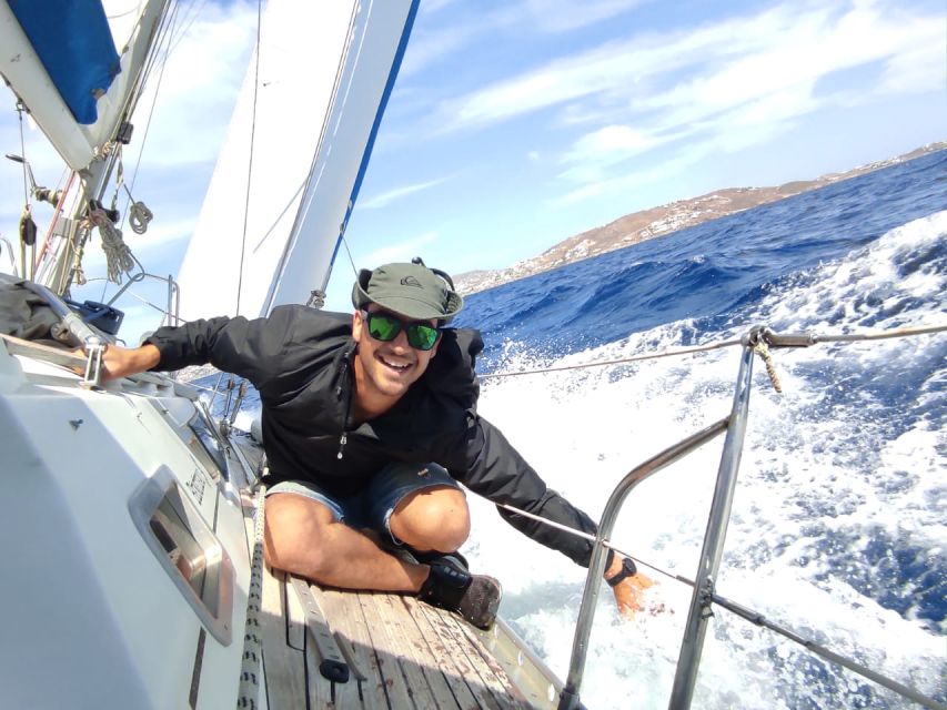 Mykonos: Delos and Rhenia Full-Day Sailing Cruise with Meal - Delos, the sacred island of antiquity