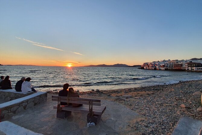 Mykonos Private Island Tour - Panormos and Agios Sostis show a quieter coast