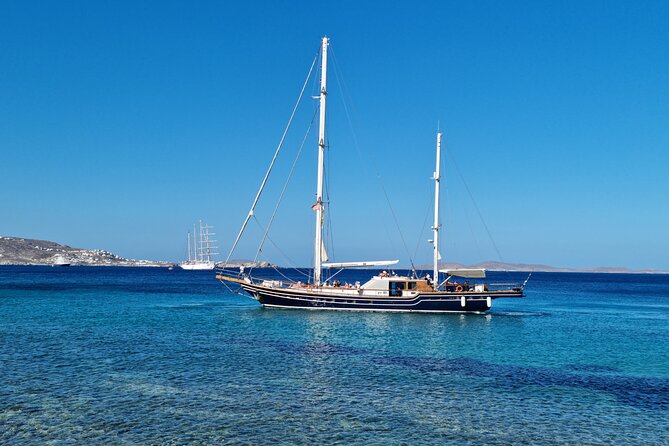Mykonos Sail Cruise to Rhenia, Guided Tour of Delos, Lunch&Drinks - What the crew does best