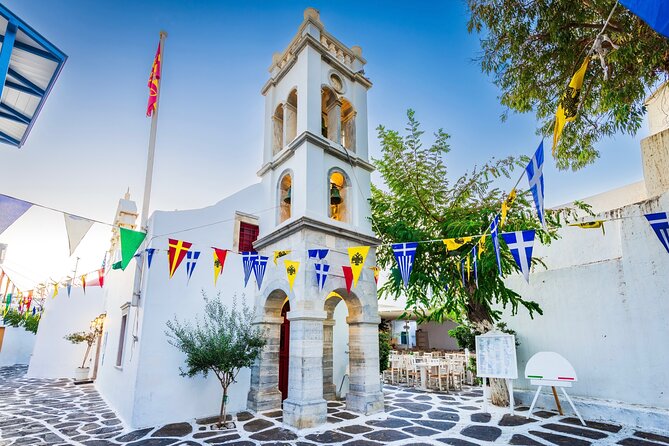 Mykonos Small Group Tour for Cruise Passengers — Port Pickup - Paraportiani Church, the windmills, and Little Venice