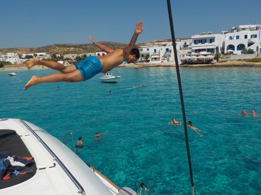 Naxos: Catamaran Cruise with Swim Stops, Food, and Drinks - What the Timing Really Means