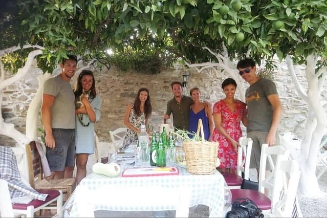 Naxos:Half-day cooking class at Basiliko - Greek dancing and plate breaking
