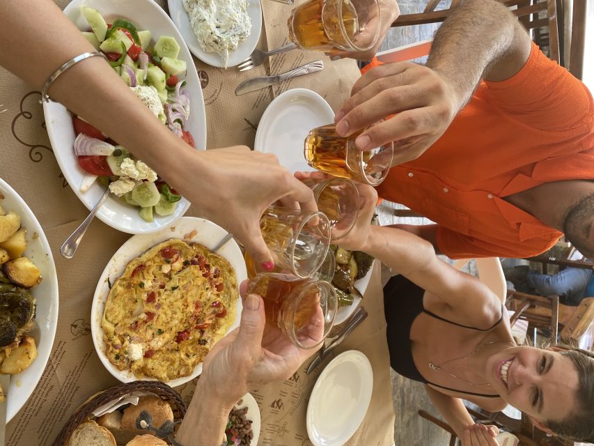 Naxos: Half-Day Cooking Class at Basiliko Family Tavern - Preparing a Naxian meal together