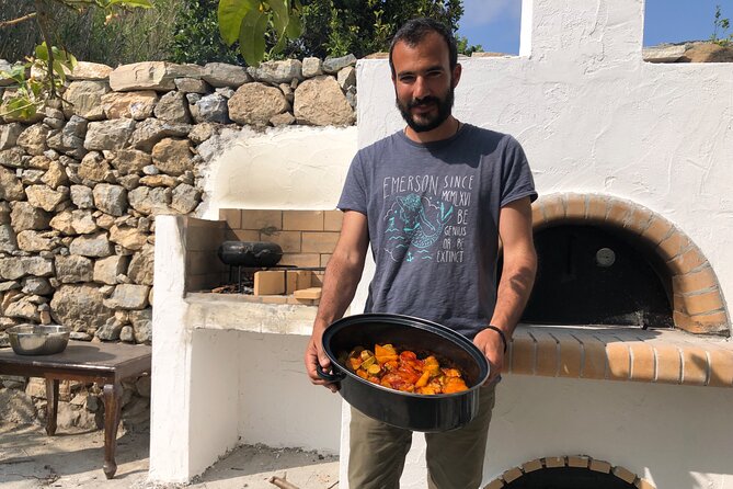 Naxos Perivoli Farm Experience & Wood-fire Cooking Class - The wood-fire kitchen and hands-on preparation