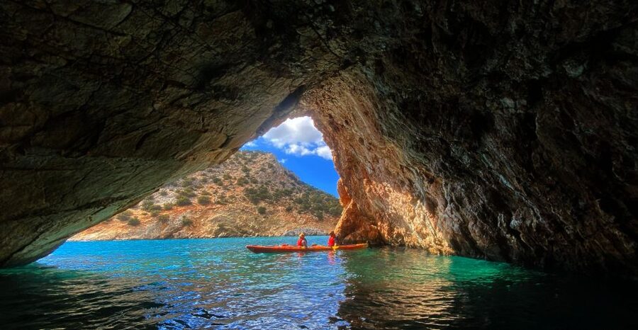Naxos: Rhina Cave and Coastline Sea Kayaking Tour - Quick take: what makes this paddle special