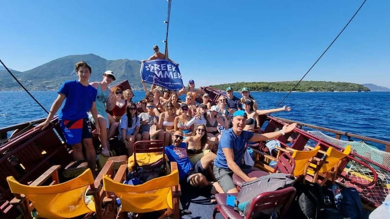 Nydri: Full-Day Wooden Boat Cruise with BBQ & Drinks - Five things to know before boarding Odysseia