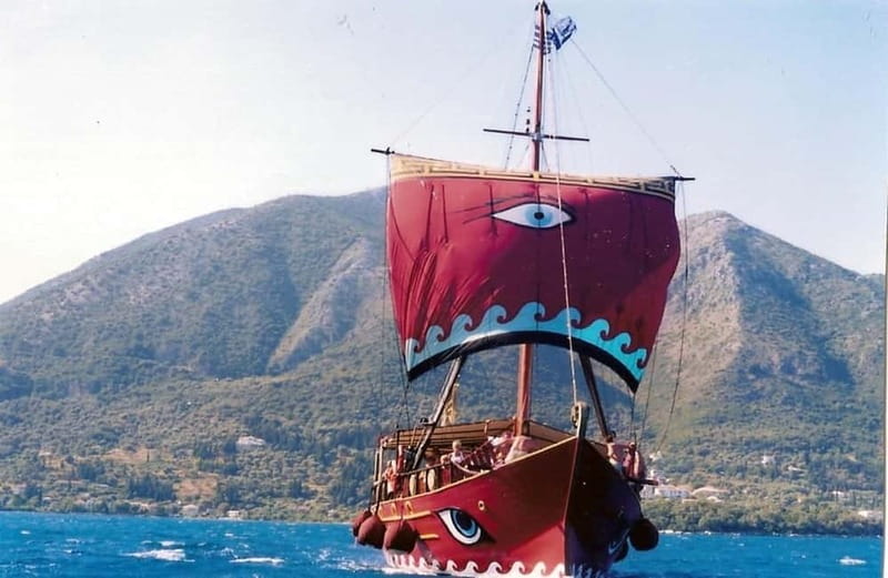 Nydri: Full-Day Wooden Boat Cruise with BBQ & Drinks - 8:45 AM at Nydri port