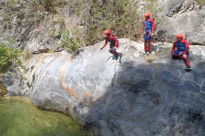 Olympus Canyoning Course - Entry to Intermediate - Learning to rappel, scramble, and climb