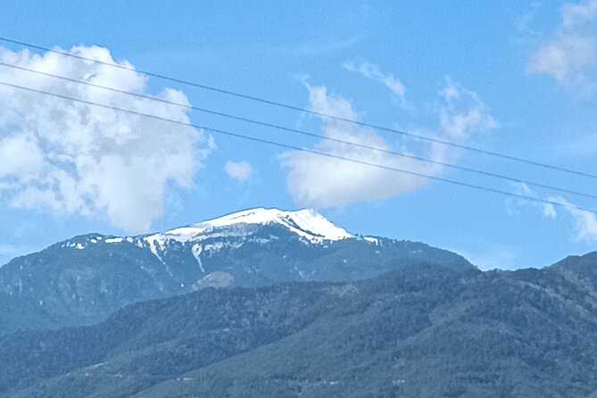 Olympus the mountain of the 12 gods of Greek mythology Smallgroup - Katerini and the quieter forest stop