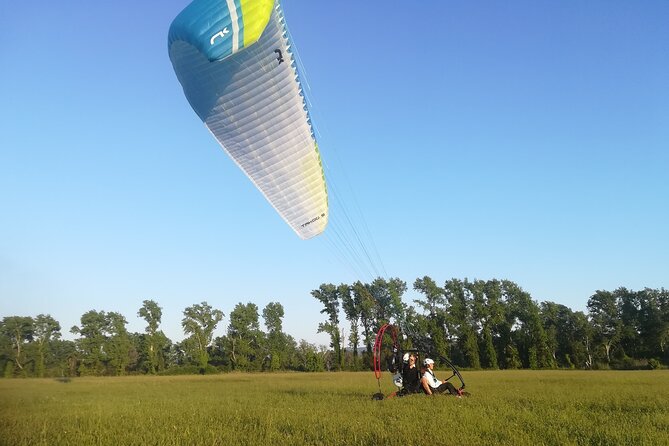 Paramotor Trike Flight at Corfu - Paleokastritsa from the air