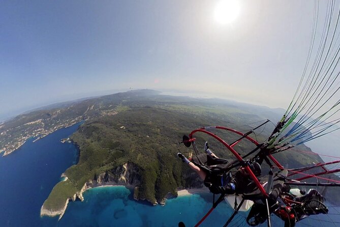Paramotor Trike Flight at Corfu - The view, the thrill, and the feeling of safety