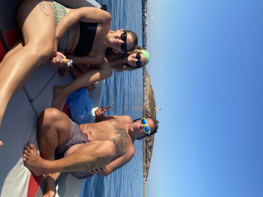 Paros: Catamaran Cruise with Swimming, Meal and Drinks - Despotiko and the Apollo connection