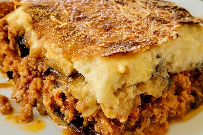 Paros: Cooking Class with Greek Meal & Wine - Head coverings, aprons, and the first glass of wine