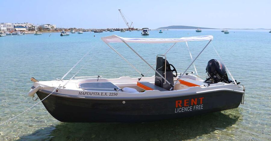 Paros: Full-Day Small Boat Rental with Self-Driving - Key points to know before you book