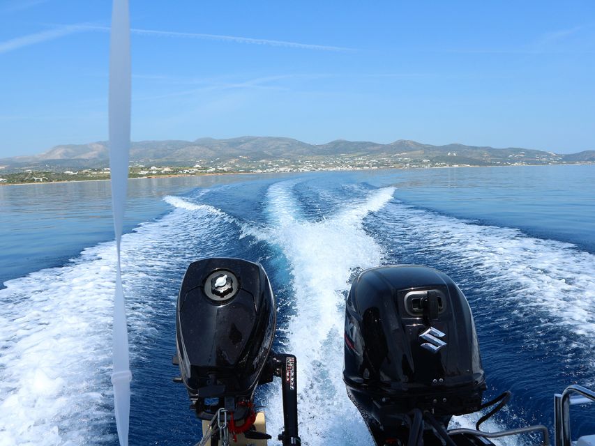 Paros: Full-Day Small Boat Rental with Self-Driving - Blue Lagoon: an easy first swim