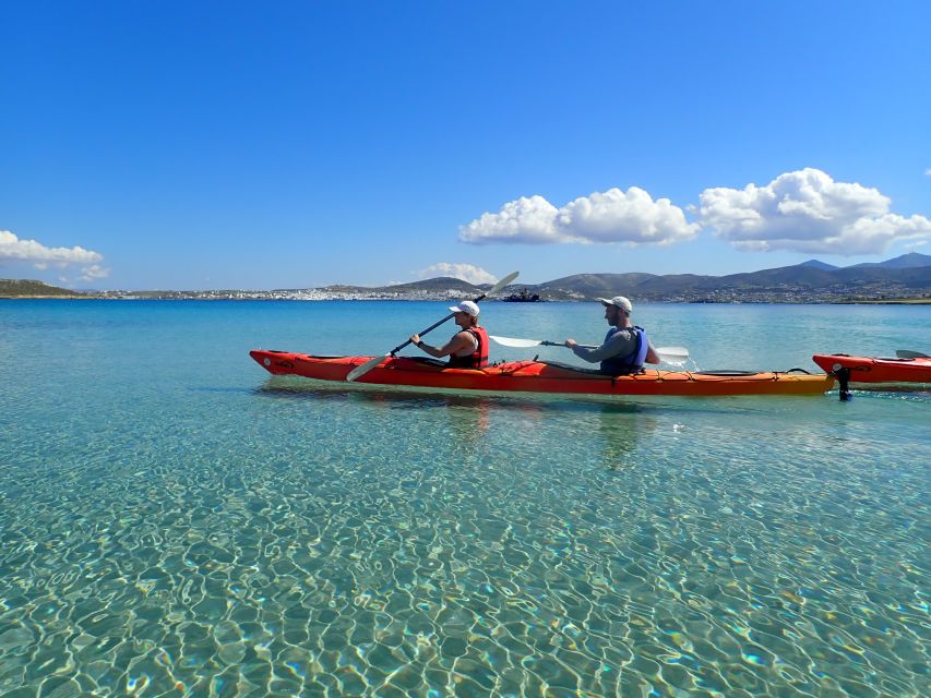 Paros: Sea Kayak Trip with Snorkeling and Snack or Picnic - The Picnic Is More Than a Snack Break