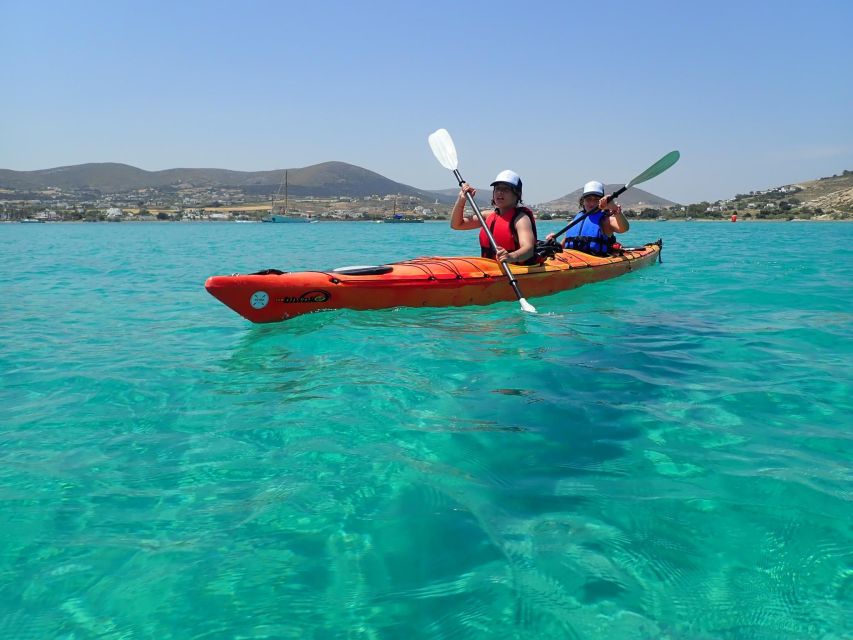 Paros: Sea Kayak Trip with Snorkeling and Snack or Picnic - Starting at the Beach and Finding Your Rhythm