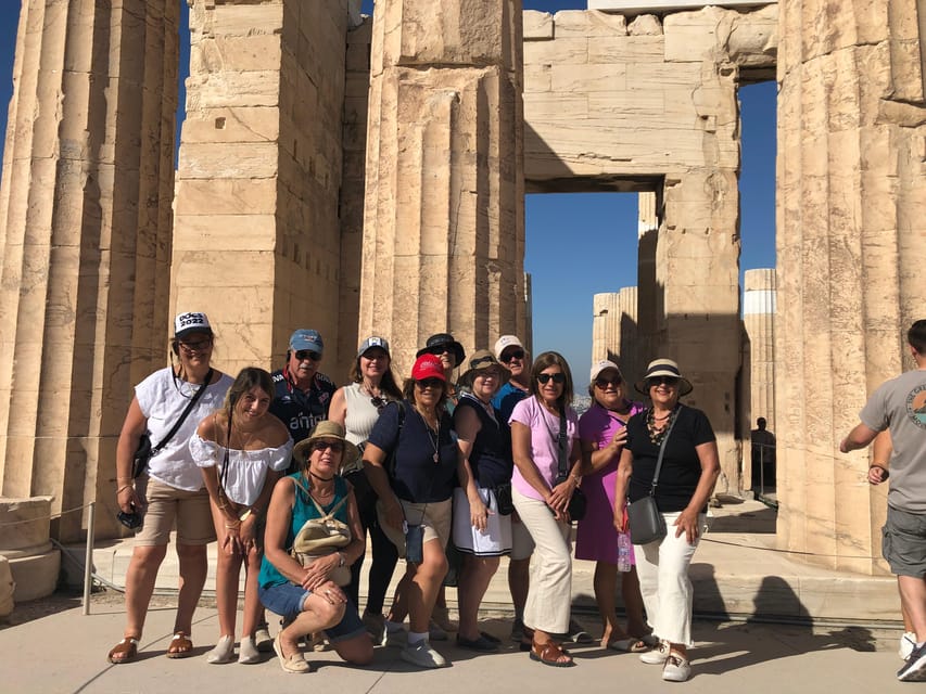 Parthenon & Acropolis Guided Tour in Spanish -Option Tickets - Propylaea: the grand entrance uphill