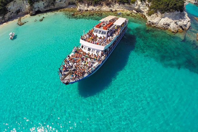 Paxoi, Antipaxoi and Blue Caves Cruise from Corfu - Voutoumi Beach and the Antipaxos swim