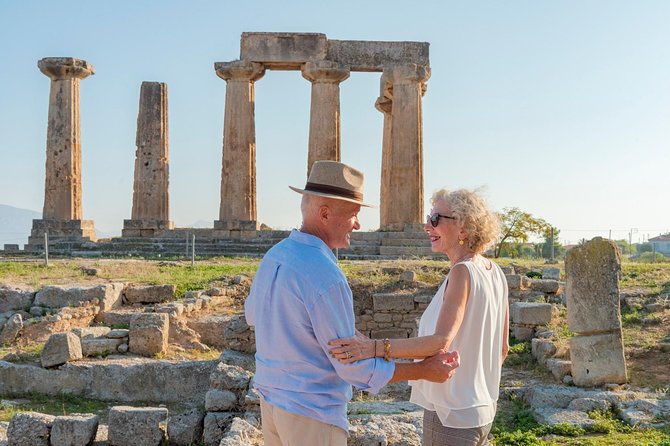 PELOPONNESE HIGHLIGHTS PRIVATE: Corinth Mycenae Nafplio Epidaurus - Corinth Canal: a short stop with a big view