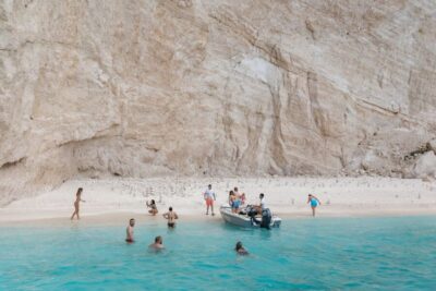 Porto Vromi: Navagio Shipwreck Beach & Blue Caves by Boat