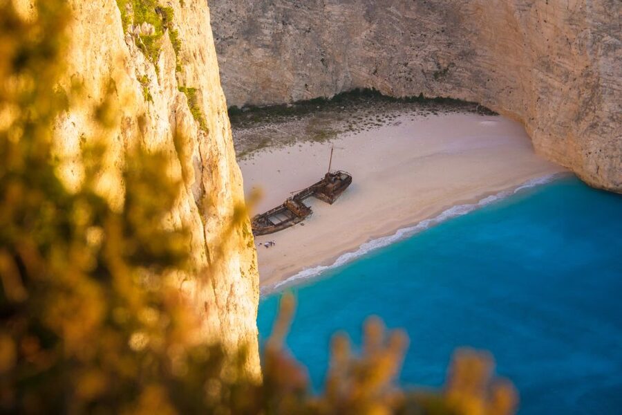 Porto Vromi: Navagio Shipwreck Cruise with Sunset Viewing - The One-Hour Stop At The Shipwreck Beach