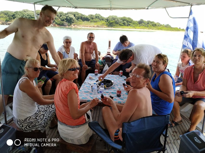 Preveza: Dolphin Watching Cruise with Lunch and Drinks - Watching bottlenose dolphins near the boat