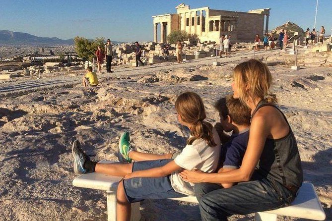 Private Acropolis for Families Tour - The optional Digipast app and what it adds