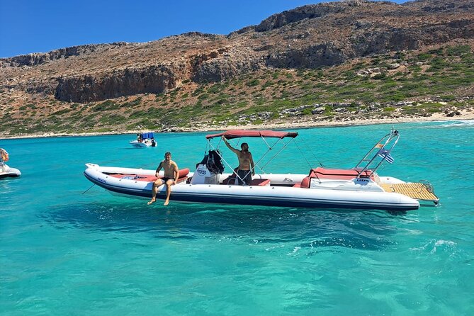 Private Boat Trip Chania - Balos (price is per group-up to 9 people) - Gramvousa Fortress gives the day a historic start
