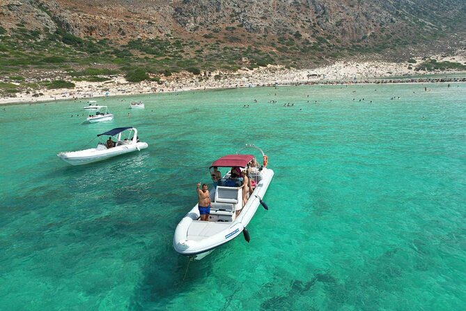 Private Boat Trip Kissamos Balos (price per group - up to 10 people) - Gramvousa and the climb to the Venetian fortress