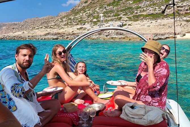 Private Boat Trip Kissamos Balos (price per group - up to 10 people) - Swimming, snorkeling, and extra stops