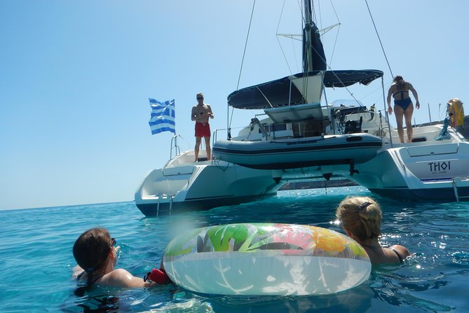 Private CATAMARAN daytrip - Lindos/ Rhodos with Lunch and drinks - Starting at Sabinas Watersport in Lardos