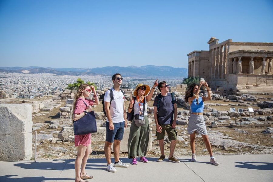 Private Guided Tour: Athens, Acropolis and Acropolis Museum - The walk to the Acropolis from the south slope