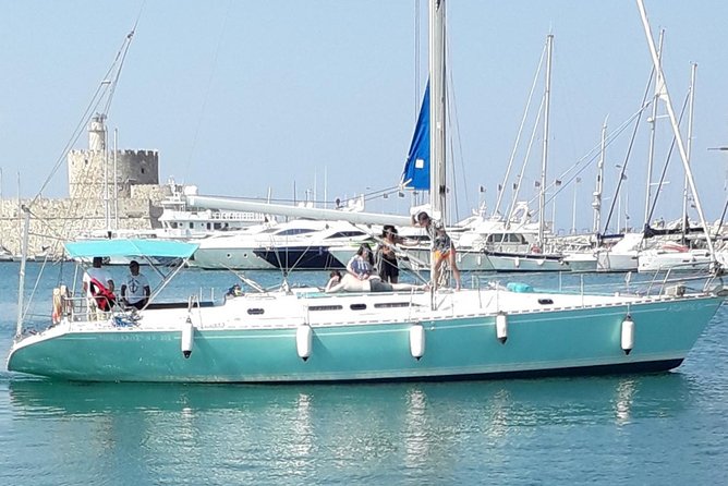 Private half-day/sunset cruise in Rhodes with drinks and fruits - Setting out from Mandraki Harbour at 5:00 pm