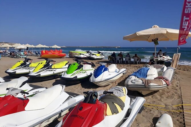 Private Jet Ski Activity on the Beach at Rethymno - Finding Popeye Watersports at Sofokli Venizelou 62