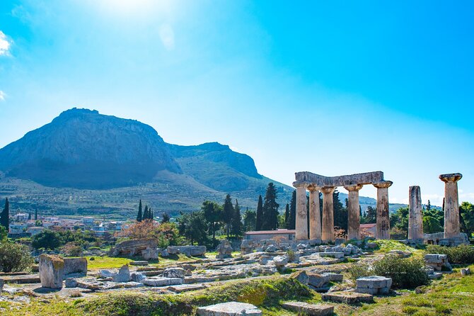 Private Luxury Biblical Tour: Apostle Paul’s Footsteps – Corinth - The Temple of Apollo and Corinth’s older religious world