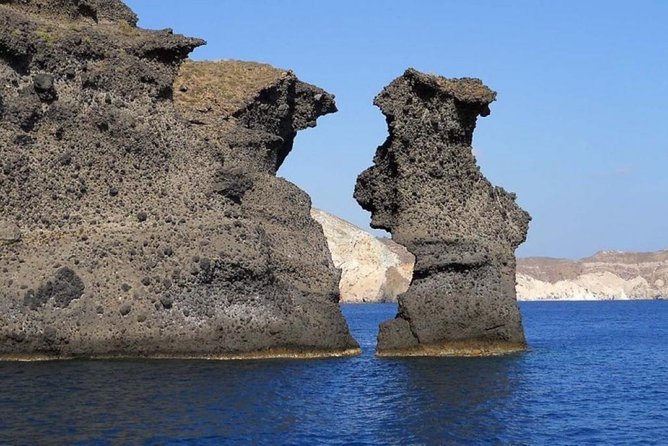 Private Luxury Santorini Catamaran Cruise with Port Pickup - Setting out from Vlychada or the cruise port