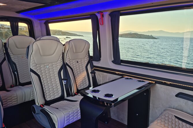 Private Luxury Transfer up to 11 Passengers - The vehicles, comfort, and group capacity