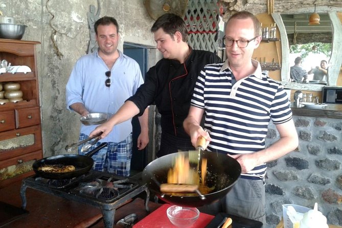 Private Santorini Cooking Class & Wine Tasting Tour - Transport, timing, and small details that matter