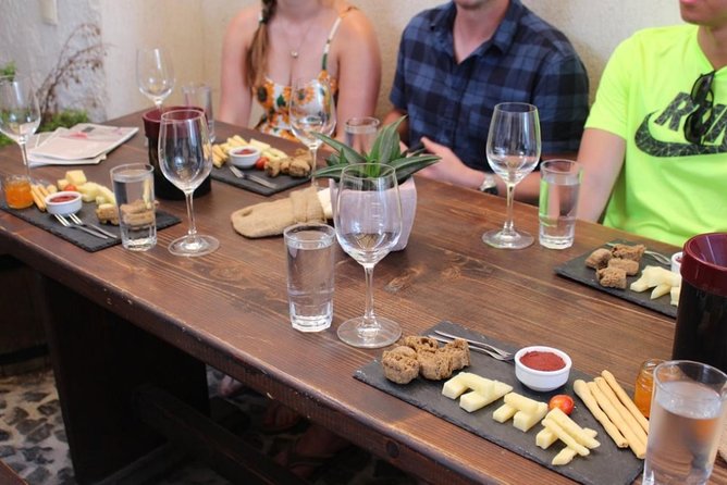 Private Santorini Cooking Class & Wine Tasting Tour - Santo Winery and the caldera views