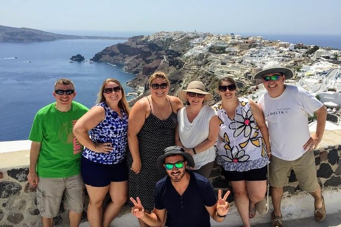 Private Santorini Full-Day Guided Sightseeing Tour - Red Beach: a short stop with a big visual payoff