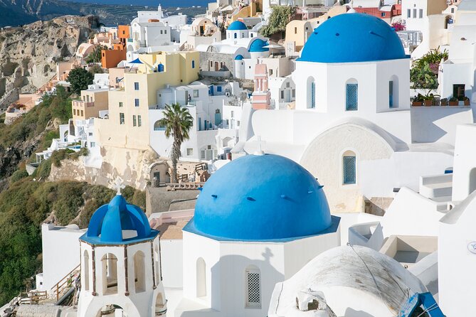 Private Santorini Sightseeing Tour – Customizable,Cruise Friendly - Imerovigli and the view toward Skaros Rock